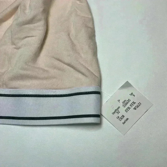 Pop Underwear Bralette XXXL  Bra Cotton Comfortable Sleep Plus Size Peach White - Picture 2 of 8